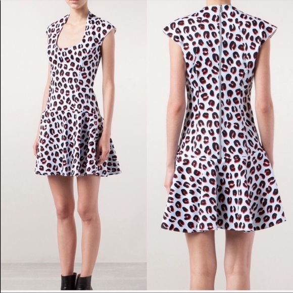 Veronica Beard Dresses & Skirts - NEW Veronica Beard  Leopard Fit and Flare Dress